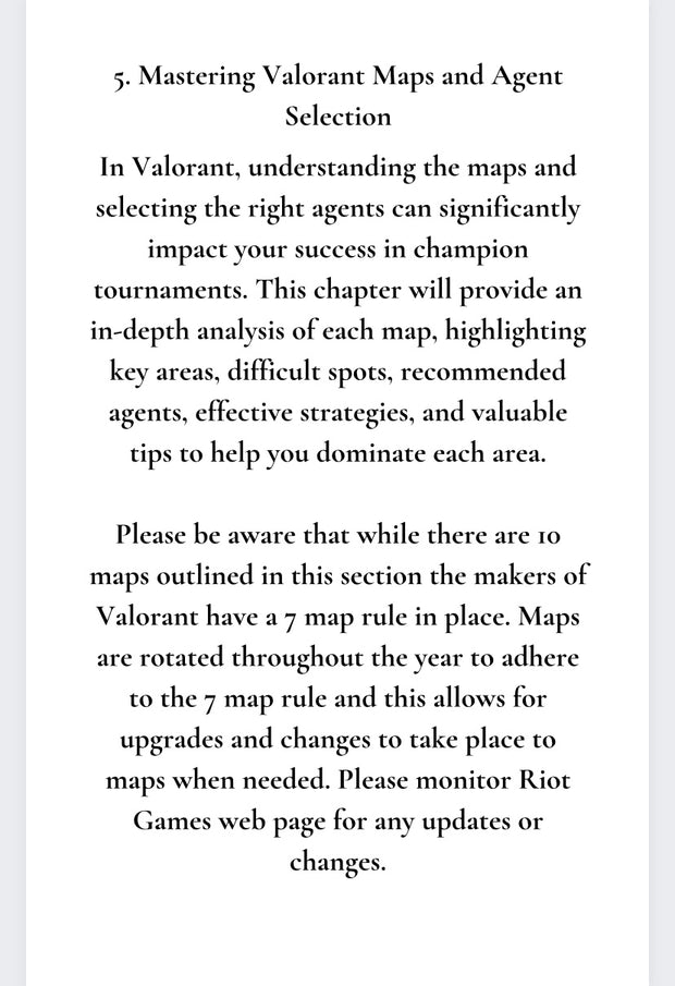 Valorant Champion Tournament Digital Guide for Beginners