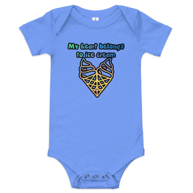 Baby short sleeve one piece