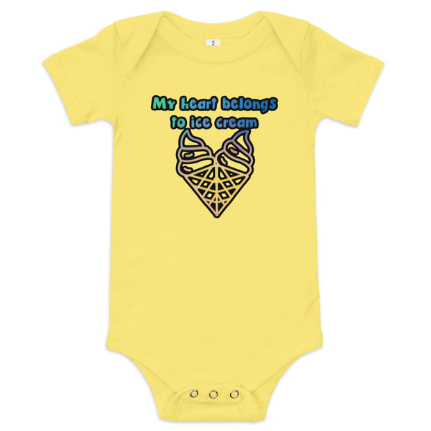 Baby short sleeve one piece