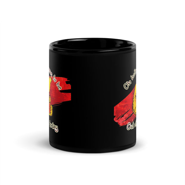 Black Glossy Mug