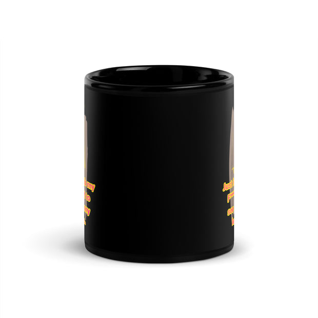 Black Glossy Mug