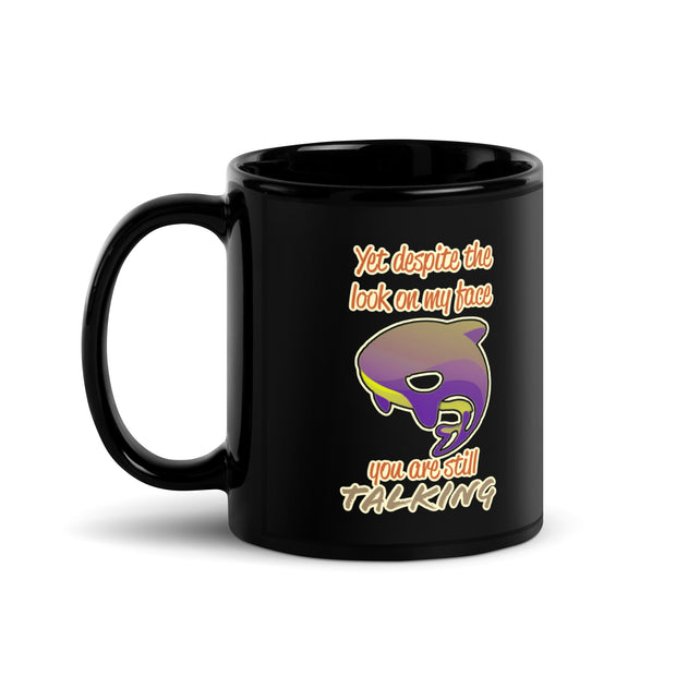 Black Glossy Mug-Mama C’s Tees & Designs