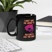 Black Glossy Mug-Mama C’s Tees & Designs