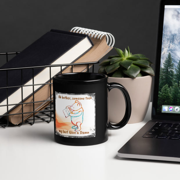 Black Glossy Mug