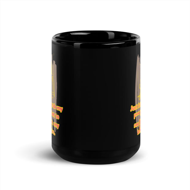 Black Glossy Mug