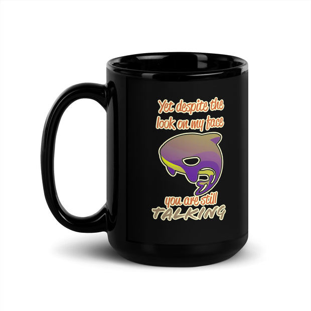 Black Glossy Mug-Mama C’s Tees & Designs