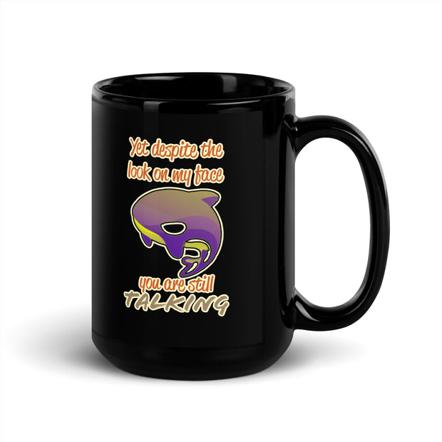 Black Glossy Mug-Mama C’s Tees & Designs