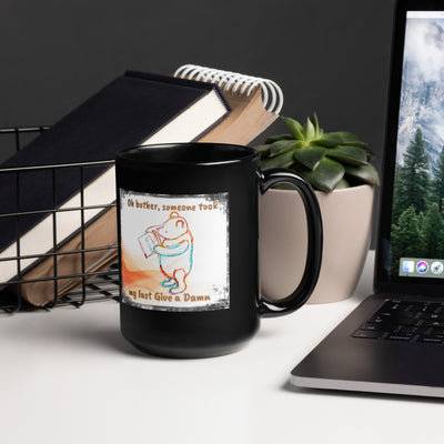 Black Glossy Mug