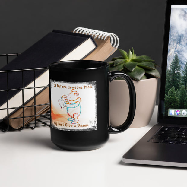 Black Glossy Mug