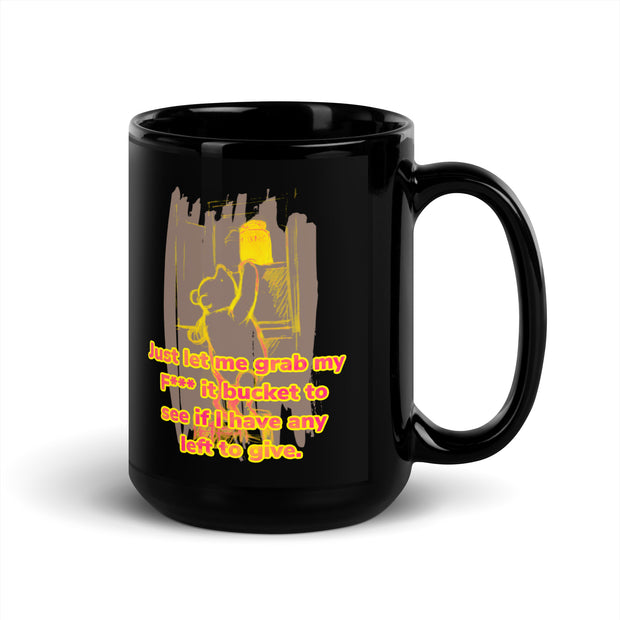 Black Glossy Mug