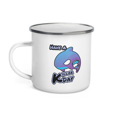 Enamel Mug-Mama C’s Tees & Designs