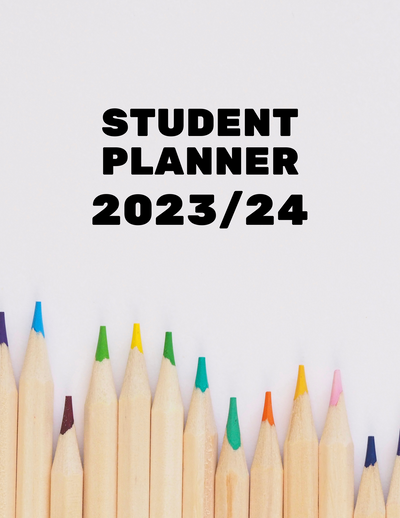 Digital Download Basic Student Planner
