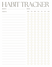 Digital download 20 page University Student Planner