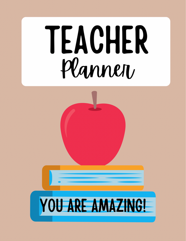 Digital download 20 page Teacher Planner