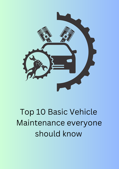 Digital download Top 10 Vehicle Maintenance