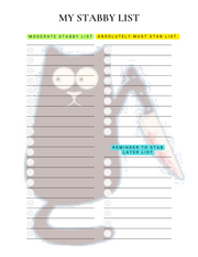 Dry Erase magnetic funny To Do Lists