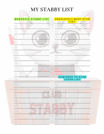 Digital download Funny To Do List