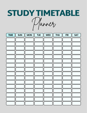 Digital download 20 page University Student Planner