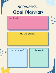 Digital Download Basic Student Planner