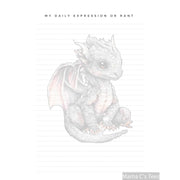 Digital Download Dragon ADHD Planner & Journal