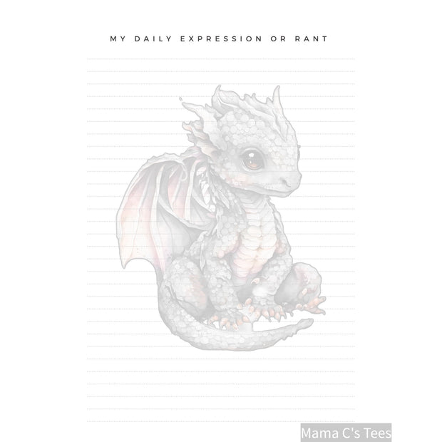 Digital Download Dragon ADHD Planner & Journal
