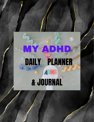 Digital Download Cat ADHD Planner & Journal