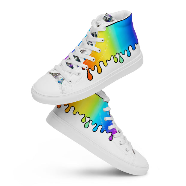Men’s high top canvas shoes-Mama C’s Tees & Designs