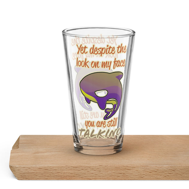 Shaker pint glass-Mama C’s Tees & Designs