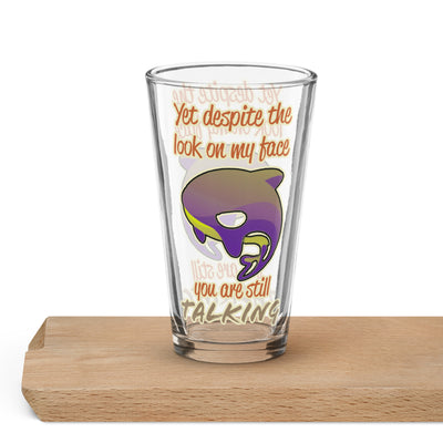 Shaker pint glass-Mama C’s Tees & Designs