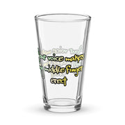Shaker pint glass