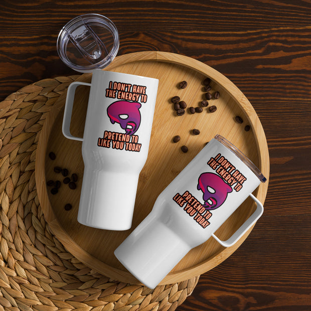 Travel mug with a handle-Mama C’s Tees & Designs