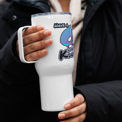 Travel mug with a handle-Mama C’s Tees & Designs