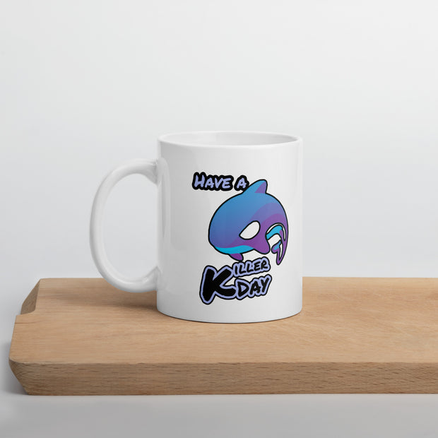 White glossy mug-Mama C’s Tees & Designs