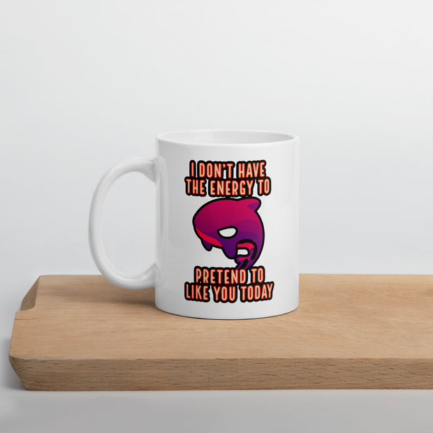 White glossy mug-Mama C’s Tees & Designs