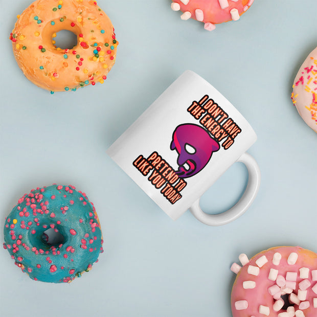 White glossy mug-Mama C’s Tees & Designs