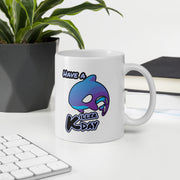 White glossy mug-Mama C’s Tees & Designs
