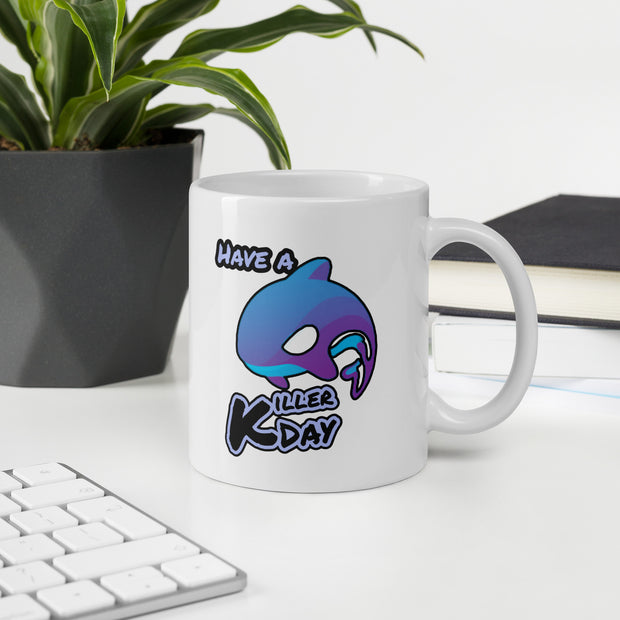 White glossy mug-Mama C’s Tees & Designs