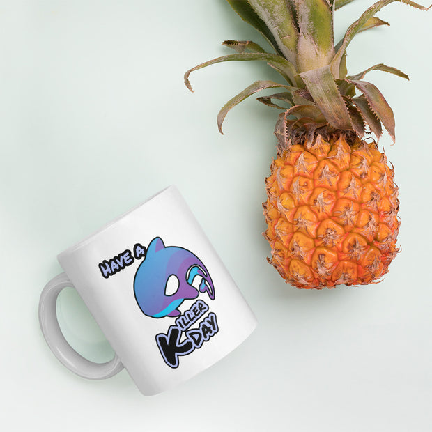 White glossy mug-Mama C’s Tees & Designs