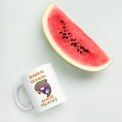 White glossy mug-Mama C’s Tees & Designs