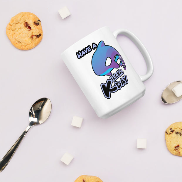 White glossy mug-Mama C’s Tees & Designs