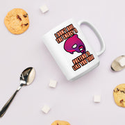 White glossy mug-Mama C’s Tees & Designs