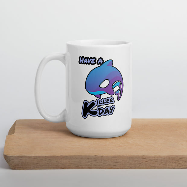 White glossy mug-Mama C’s Tees & Designs