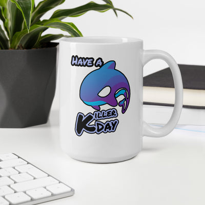 White glossy mug-Mama C’s Tees & Designs