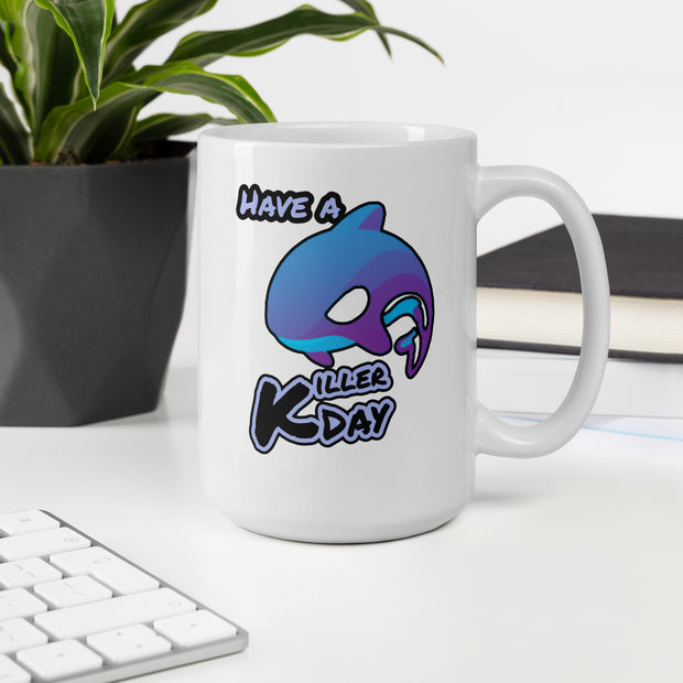 White glossy mug-Mama C’s Tees & Designs