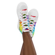 Women’s high top canvas shoes-Mama C’s Tees & Designs