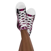 Women’s high top canvas shoes