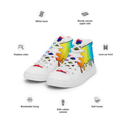 Women’s high top canvas shoes-Mama C’s Tees & Designs