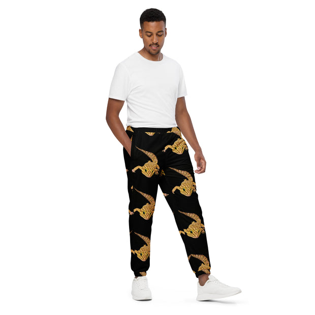 Leopard Gecko track pants-Mama C’s Tees & Designs