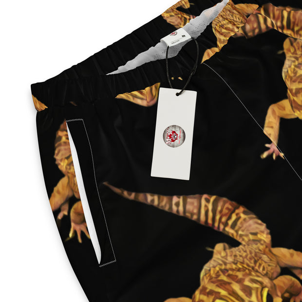 Leopard Gecko track pants-Mama C’s Tees & Designs
