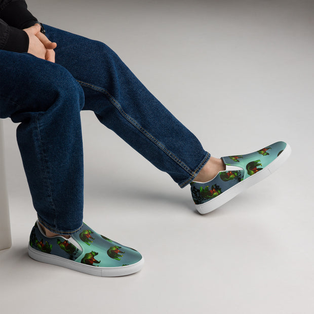 Men’s slip-on canvas shoes-Mama C’s Tees & Designs